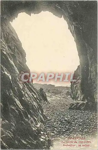 Ansichtskarte AK Granville La Grotte du Cap Libou