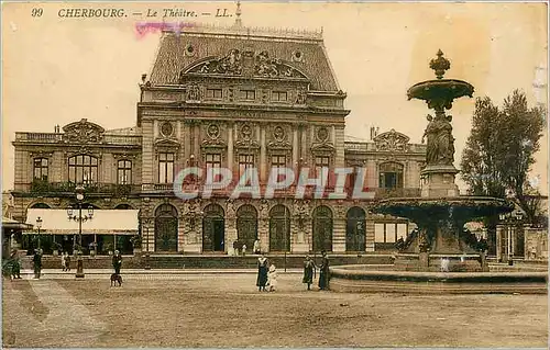 Cartes postales Cherbourg Le Theatre