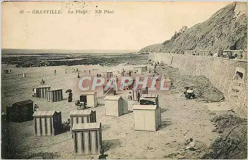 Cartes postales Granville La Plage