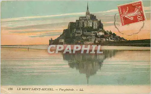 Cartes postales Le Mont Saint Michel Vue generale