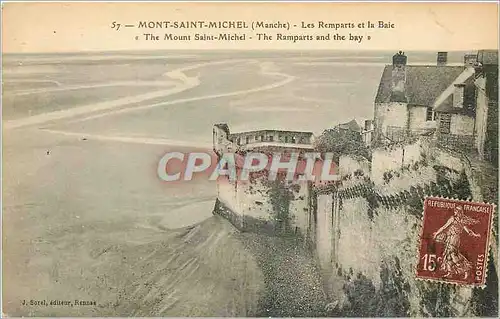 Cartes postales Mont Saint Michel Manche