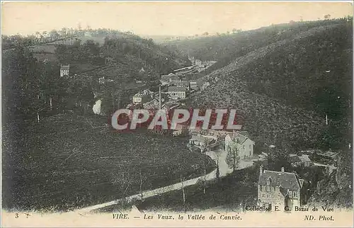 Cartes postales Vire Les Vaux la Vallee de Canvie