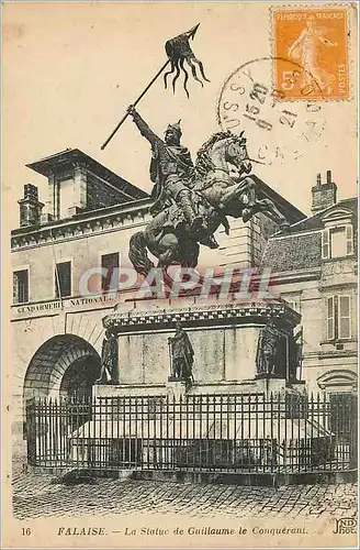 Cartes postales Falaise La Statue de Guillaume le Conquerant