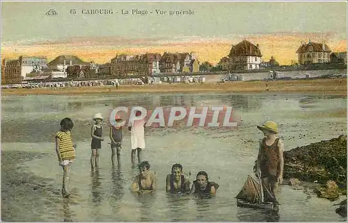 Cartes postales Cabourg La Plage Vue generale