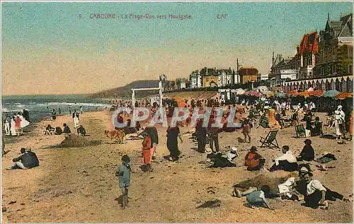 Ansichtskarte AK Cabourg La Plage Vue vers Houlgate