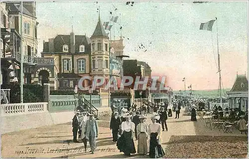 Cartes postales Trouville Les Planches