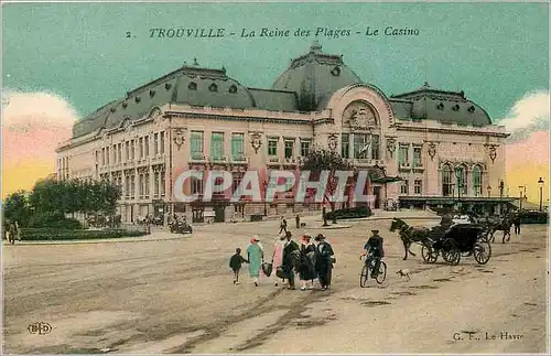 Ansichtskarte AK Trouville La Reine des Plages Le Casino