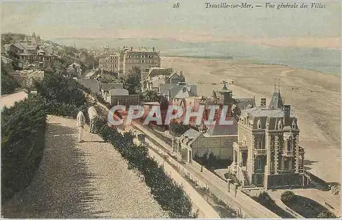 Ansichtskarte AK Trouville  sur Mer Vue generale des Villas