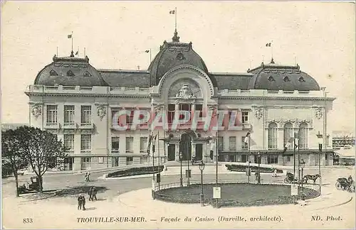 Cartes postales Trouville  sur Mer Facade du Casino