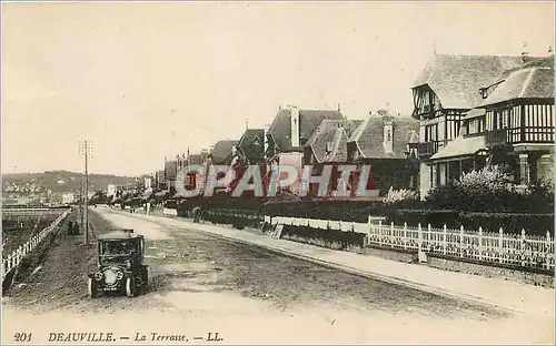 Cartes postales Deauville La Plage Fleurie