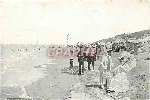 Ansichtskarte AK Deauville Parterres fleuries et Normandy Hotel