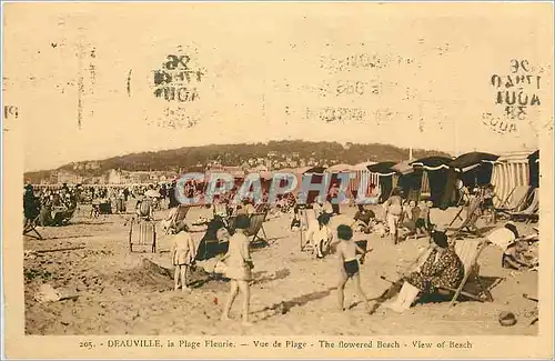 Cartes postales Deauville La Plage Fleurie La Nouvelle Gare