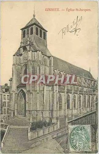 Ansichtskarte AK Lisieux Eglise St Jacques