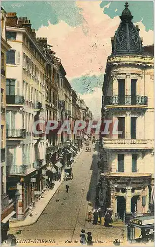 Cartes postales Saint Etienne Rue de la Republique