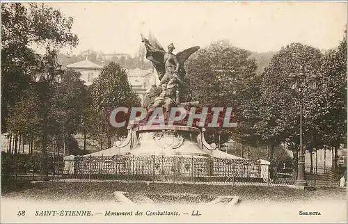 Cartes postales Saint Etienne Monument des Combattants