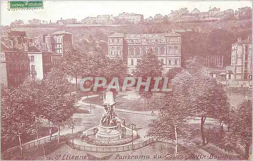 Cartes postales St Etienne Panorama du Cours