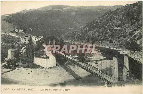 Ansichtskarte AK Le Pertuiset Le Pont sur la Loire