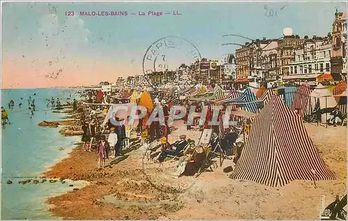 Cartes postales Malo les Bains La Plage