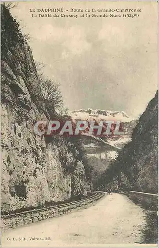 Cartes postales Le Dauphine Route de la Grande Chartreuse