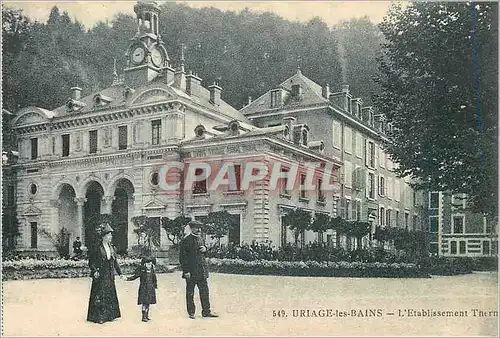 Cartes postales Uriage les Bains L'Etablissement Thermal
