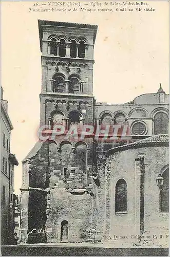 Cartes postales Vienne Isere Eglise de Saint Andre le Bas