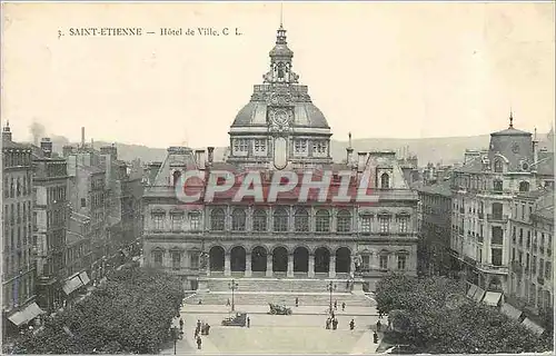 Cartes postales Saint Etienne Hotel de Ville