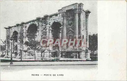 Cartes postales Reims Porte de Mars