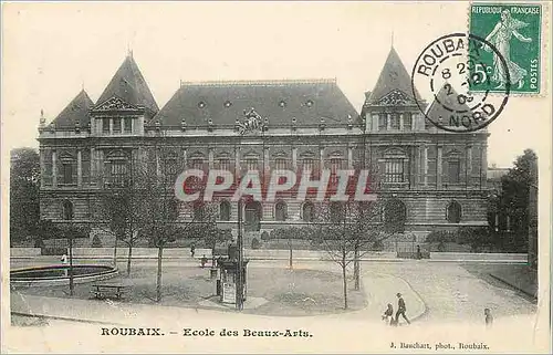Cartes postales Roubaix Ecole des Beaux Arts