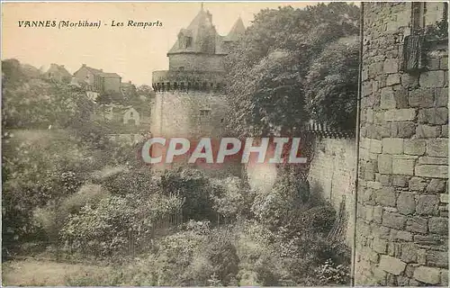 Cartes postales Vannes Morbihan Les Remparts