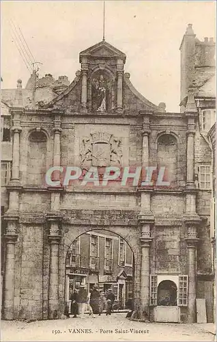 Ansichtskarte AK Vannes Porte Saint Vincent