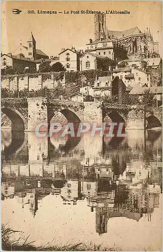 Cartes postales Limoges Le Pont St Etienne L'Abbesaille