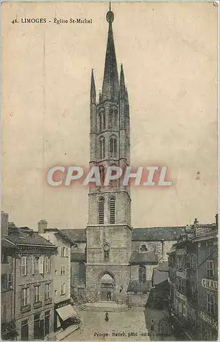 Cartes postales Limoges Eglise St Michel