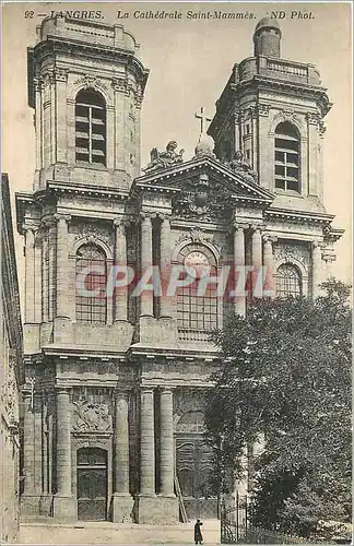 Ansichtskarte AK Langres La Cathedrale Saint Mammes