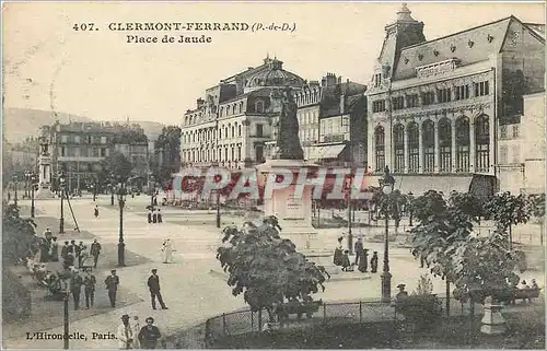 Cartes postales Clermont Ferrand P de D Place de Jaude