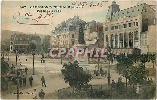 Cartes postales Clermont Ferrand Place de Jaude