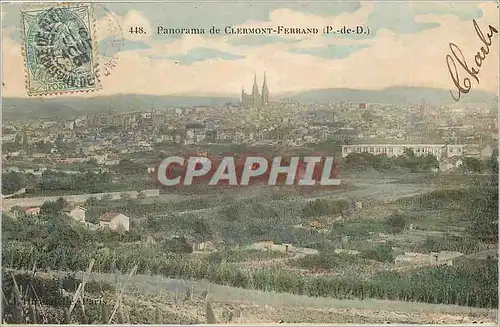 Cartes postales Panorama de Clermont Ferrand