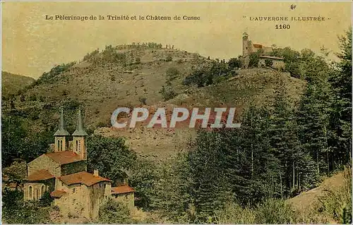 Cartes postales Le Pelerinage de la Trinite et le Chateau de Cusse