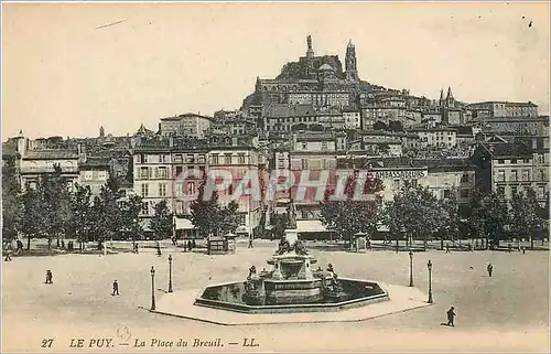 Cartes postales Le Puy  La Place du Breuil