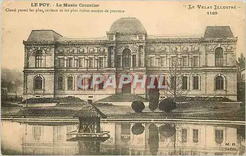 Cartes postales Le Puy  Le Musee Crozatier