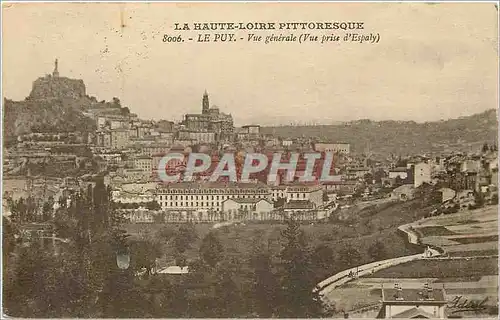 Ansichtskarte AK Le Puy  Vue Generale Vue prise d'Espaly