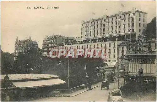 Cartes postales Royat Les Hotels