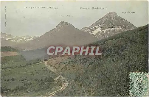 Ansichtskarte AK Le Cantal Pittoresque Cirque de Mandailles