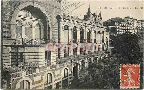 Cartes postales Royat Le Casino