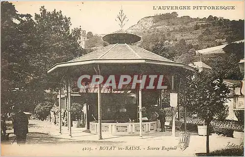 Cartes postales Royat les Bains Source Eugenie