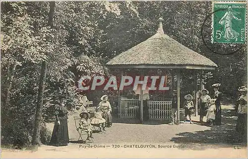 Cartes postales Puy de Dome Chatelguyon Source Gubler