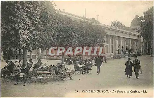 Cartes postales Chatel Guyon Le Parc et le Casino