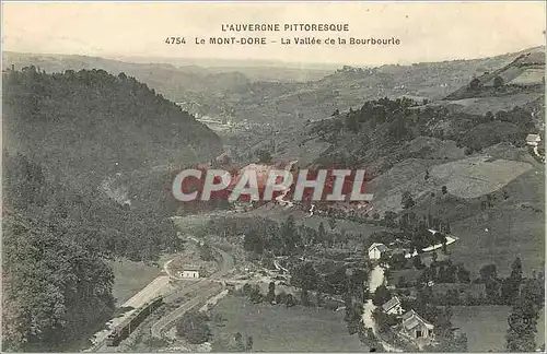 Cartes postales Le Mont Dore La Vallee de la Bourbourle