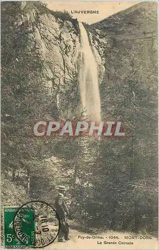 Cartes postales Puy de Dome Mont Dore La Grande Cascade