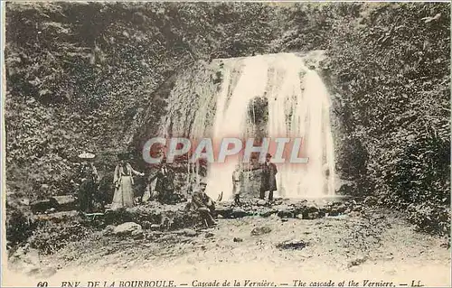 Cartes postales Env de La Bourboule Cascade de la Verniere