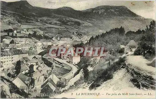 Cartes postales La Bourboule Vue prise du Mont Sans Souci